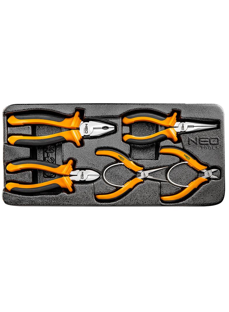 Szczypce, zestaw 5 szt., wkładka