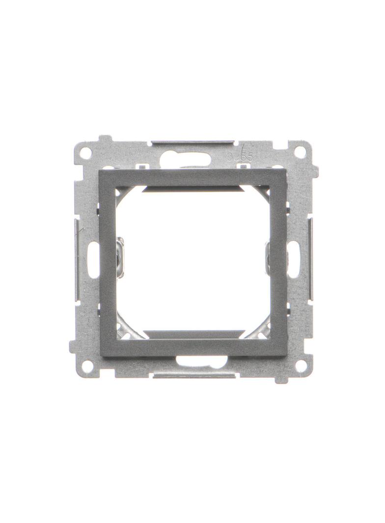 Simon 55 Adapter (przejściówka) na osprzęt standardu 45x45mm Grafitowy mat TA45.01/116 KONTAKT
