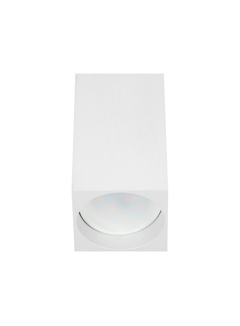 BARBRA DLS GU10 downlight max 50W, IP20, kwadrat, biały, aluminium AD-OD-6142WGU10 ORNO
