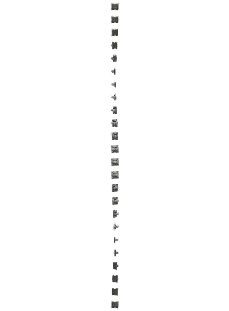 Simon 54 Gniazdo komputerowe podwójne RJ45 kategoria 6 ekranowane z przesłoną przeciwkurzową brąz mat D62E.01/46 KONTAKT