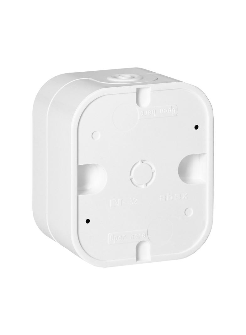 Przycisk natynkowy dzwonek B2, 10A, 250V, IP54, WNT-6/7B2, biały OR-OE-7804/W ORNO
