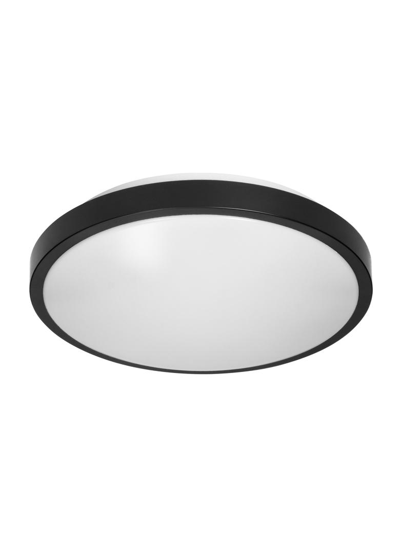 Lampa sufitowa SELENE plafon 2xE27 2x60W klosz matowy IP54 czarny CL/2XE27-10/B ORNO