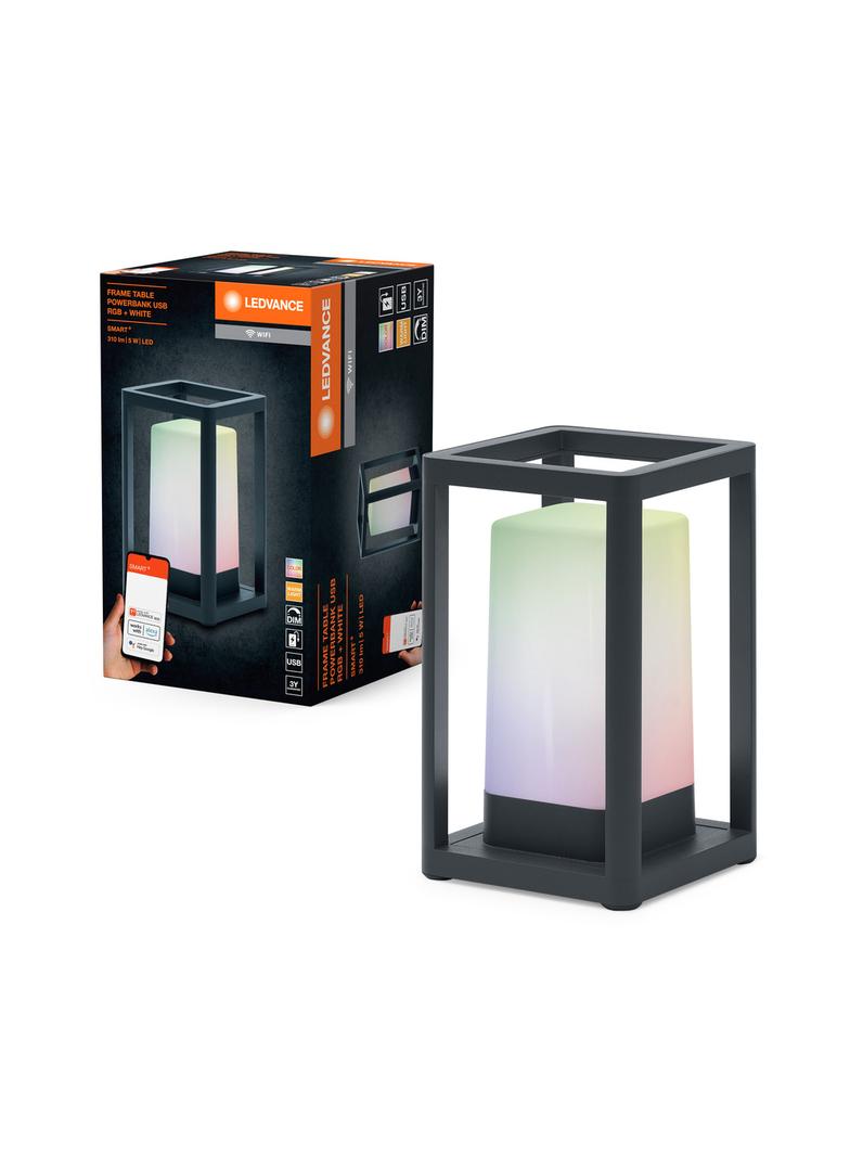 Oprawa SMART+ OUTD WIFI TABLE FRAME PBU SB RGBW