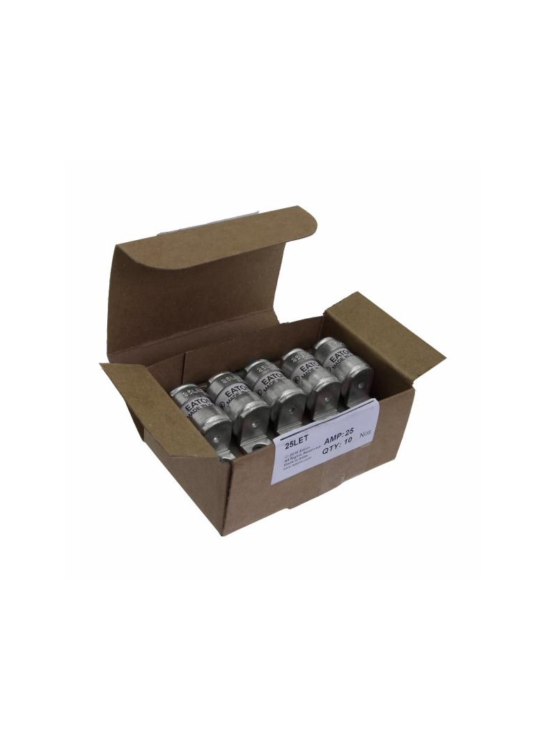 25AMP 280V AC BS88 HIGH SPEED FUSE Wkładka szybka 25A AC 240V DC 150V BS88 18x56 mm aR B 25LET EATON