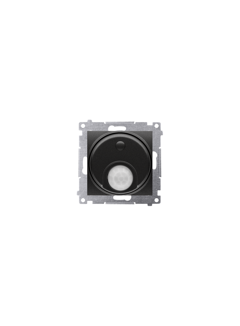 Simon 54 Łącznik z czujnikiem ruchu z przekaźnikiem 8(2) A 230V czarny *Wymagana instalacja 3-przewo