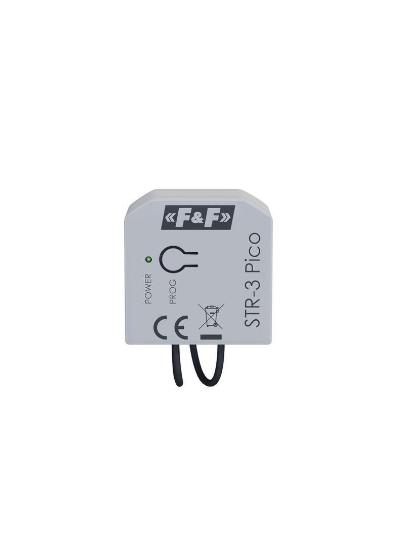 Miniaturowy sterownik rolet do napędów 230 V AC STR-3-Pico F&F