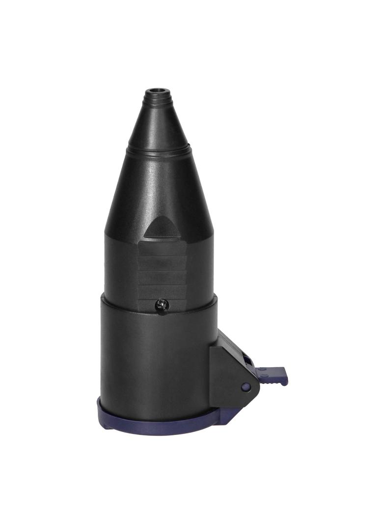 Gniazdo warsztatowe z klapką czarny OR-AE-13257 ORNO