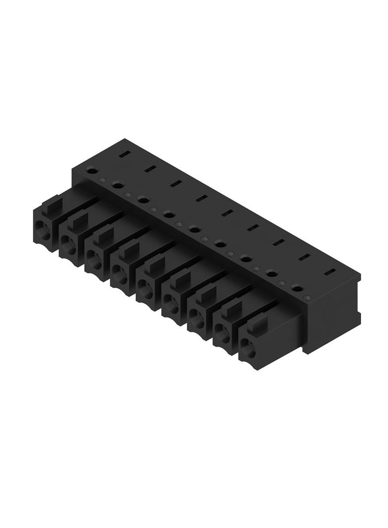 BCL-SMT 3.81/09/90 1.5SN BK BX Wtyki PCB (złącza płyty), 3.81 mm, Liczba biegunów: 9, kąt odejścia: 90° /50szt./ 1974880000 WEIDMÜLLER