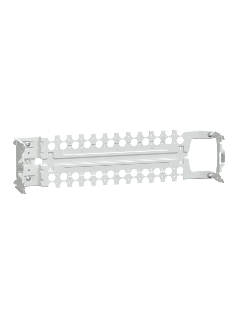 Rozdzielnice PrismaSet, płyta montażowa Prisma P do montowanych pionowo na stałe NSX100_160 z dźwign