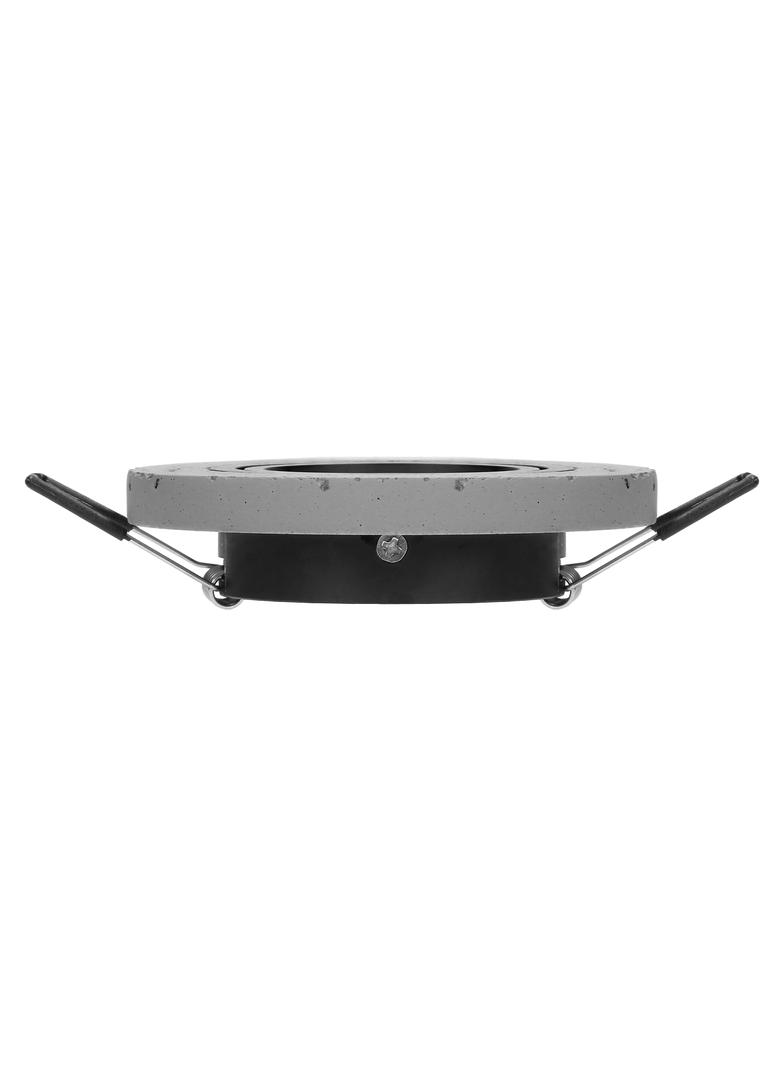 HALISI RM ramka dekoracyjna oprawy punktowej, MR16/GU10 max 50W, koło, ruchoma, czarna AD-OD-6182 ORNO