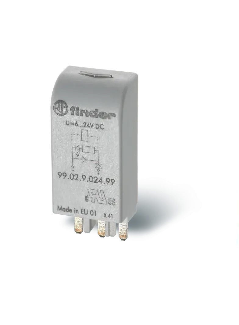 Moduł z diodą gaszeniową 6…220V DC, 99.02.3.000.00