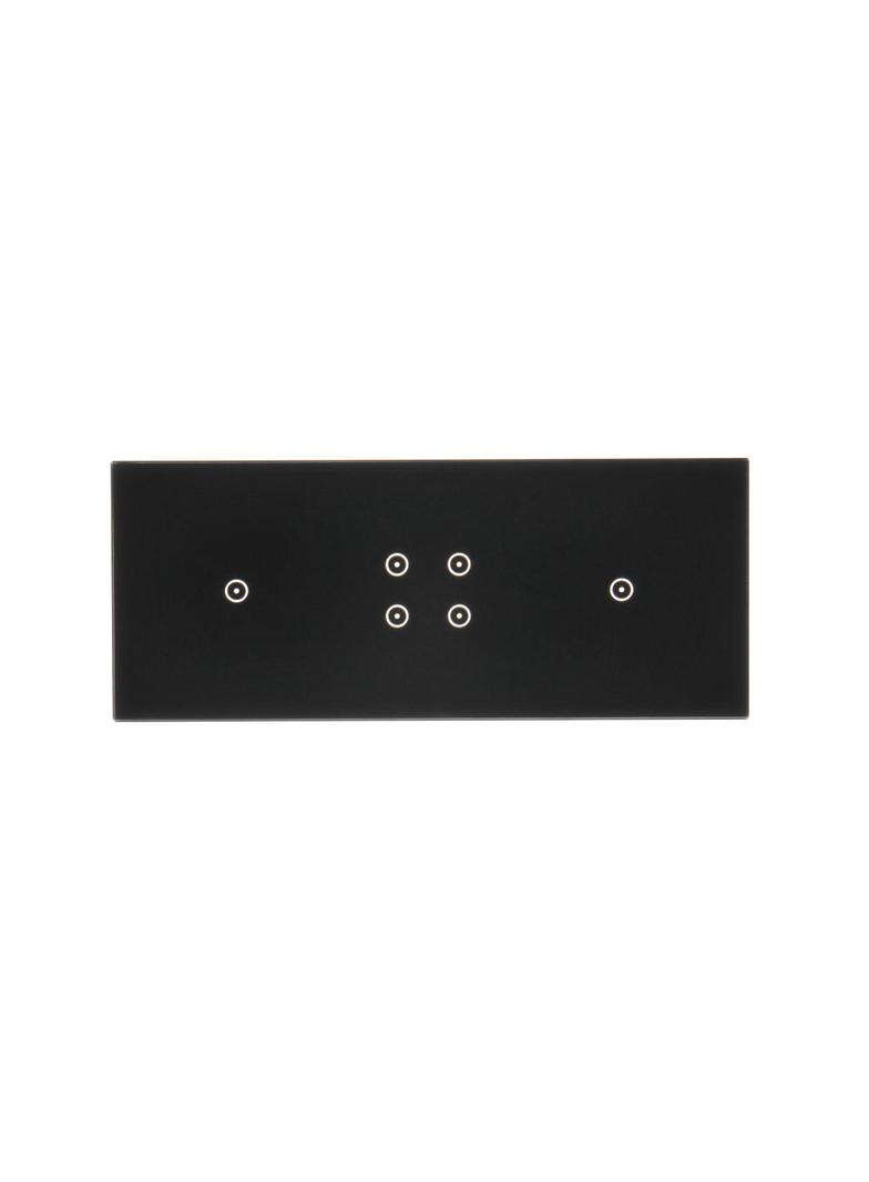 Simon 54 Touch Panel dotykowy S54 Touch 3 moduły 1 pole dotykowe + 4 pole dotykowe + 1 pole dotykowe zastygła lawa DSTR3141/73 KONTAKT