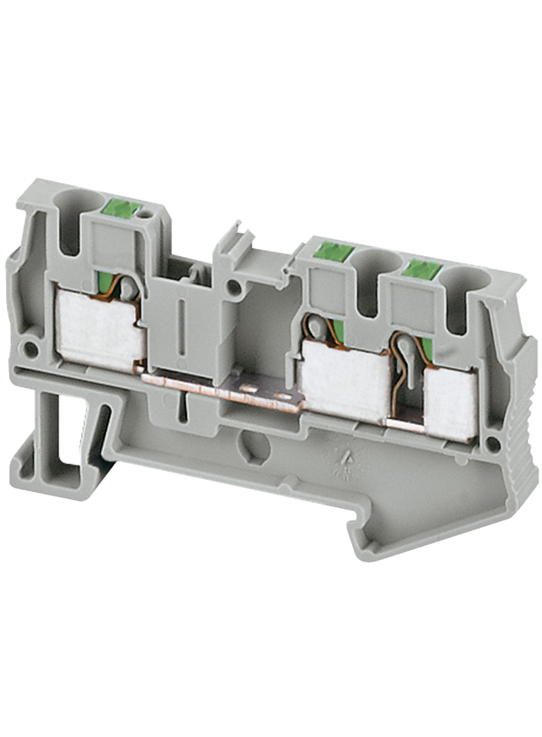 Złączki NSY, zaciski hybrydowy przepustowy 3 punktowy NSYTRP43