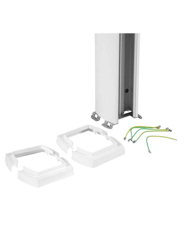 Kolumna uniwersalna 2-komorowa 3,9m, biała, Legrand