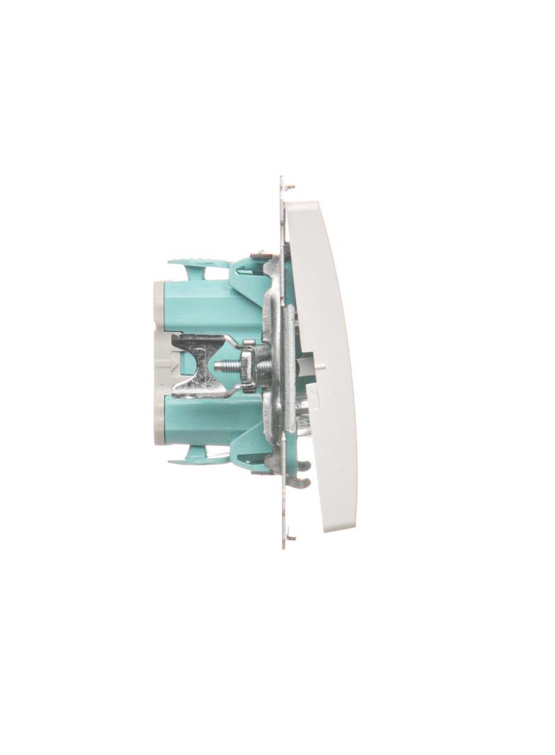 Simon Basic Przycisk światło 10A szybkozłączka biały