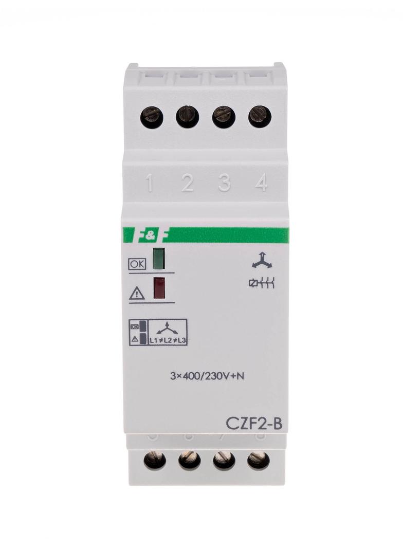 CZUJNIK ZANIKU FAZY Z KONTROLĄ STYKÓW, STYKI: 1Z , I=10A, 2 MODUŁY