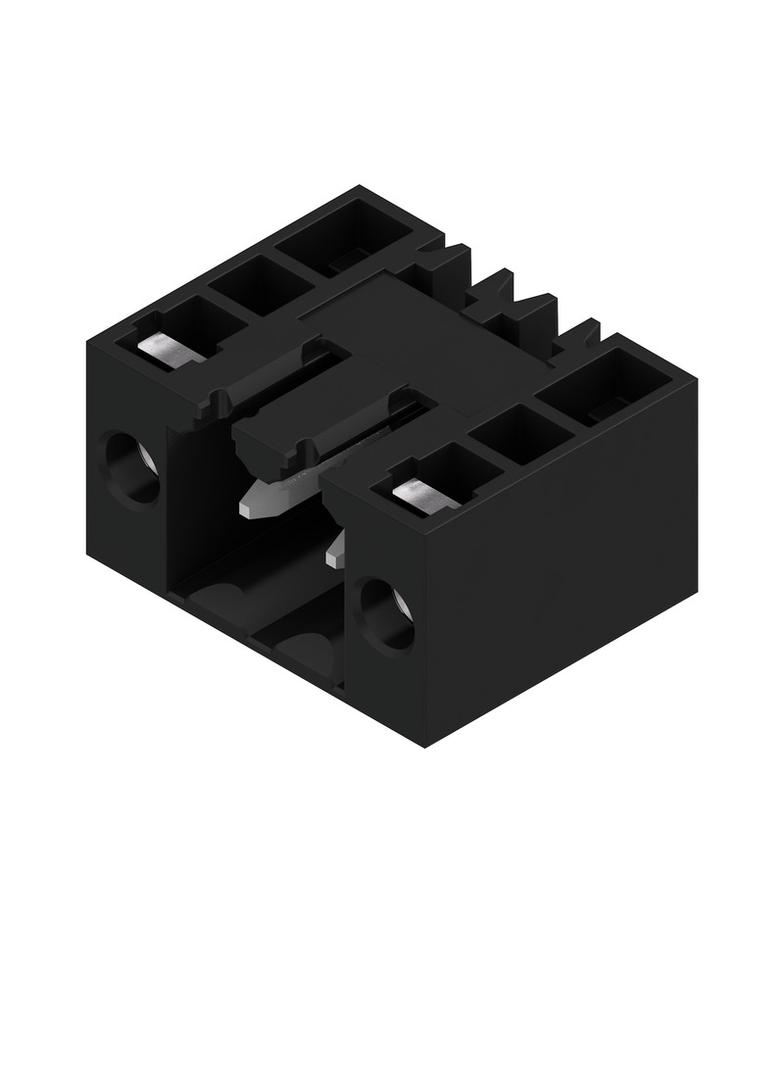 SL 3.50/02/90F 4.5 SN BK BX Wtyki PCB (złącza płyty), 3.50 mm, Liczba biegunów: 2, kąt odejścia: 90° /100szt./ 1615530000 WEIDMÜLLER