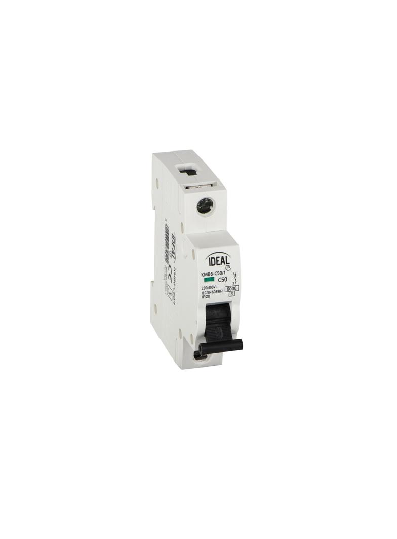Wyłącznik nadprądowy 6kA 1P C50A KMB6-C50/1 27252 KANLUX