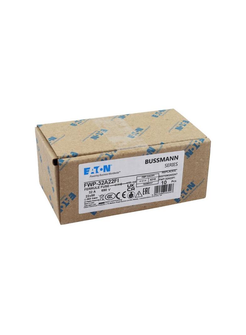 32A 690V 22X58 INDICATED 22 X 58MM 32A 690V 22X58 cylindryczna do półprzewodników wybijak 22 X 58MM