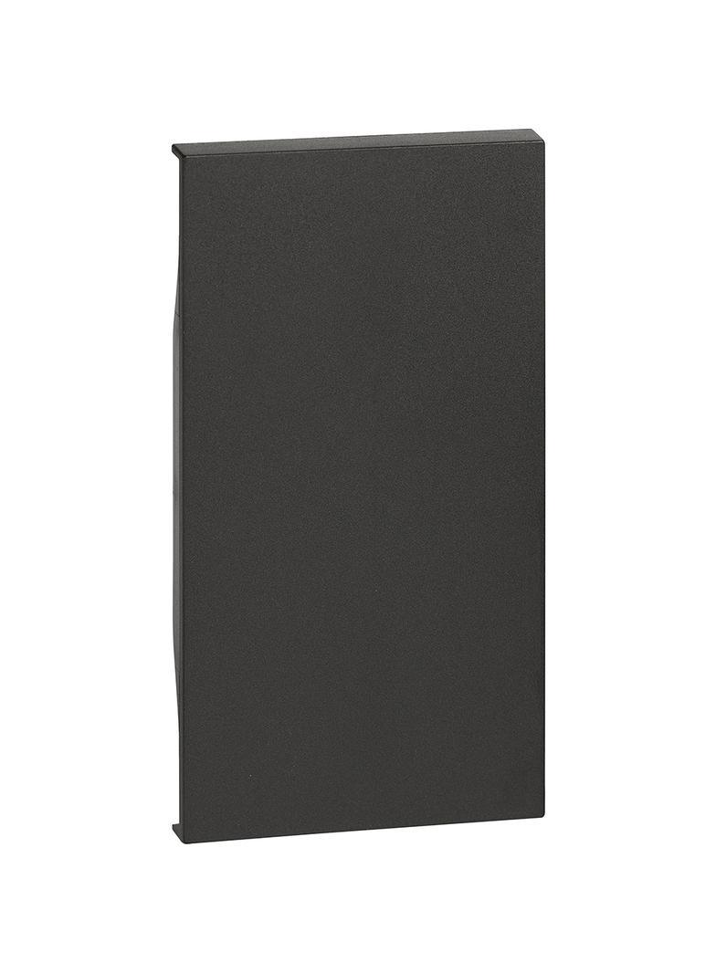 LIVING NOW - PLAKIETKA MODUŁU ZAŚLEPKI - 2 MODUŁY - CZERŃ, Bticino