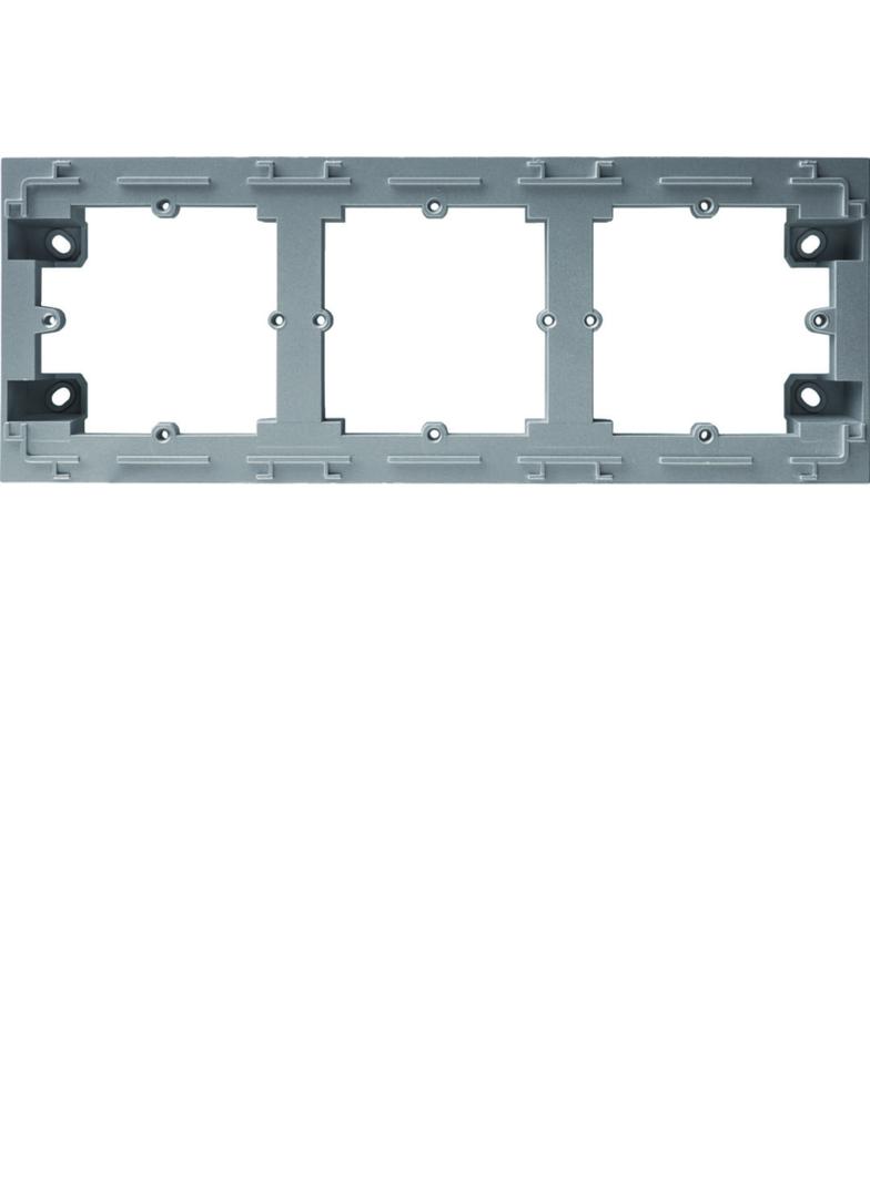 lumina intense Adapter natynkowy potrójny srebrny WL5832 HAGER