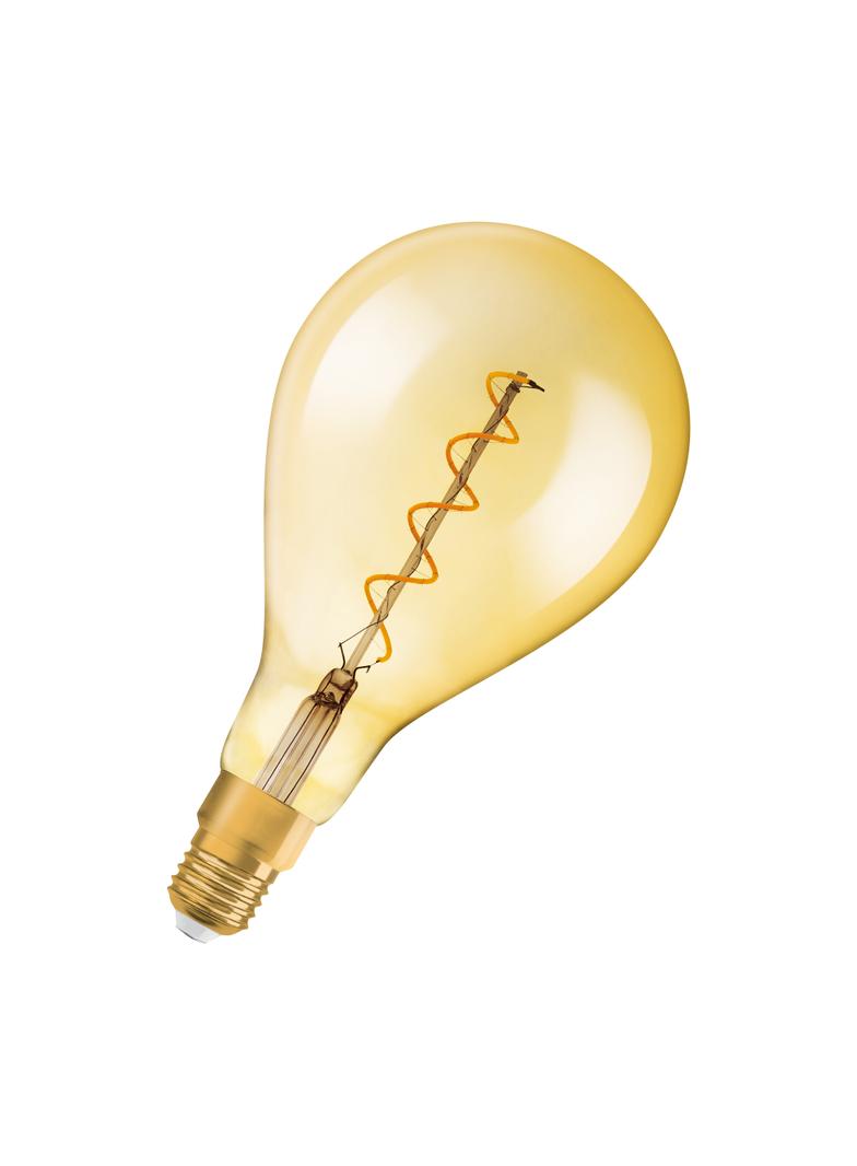 Żarówka LED Vintage 1906 LED CL A160 FIL GOLD 28 dim 5W/820 E27 4058075269705 LEDVANCE