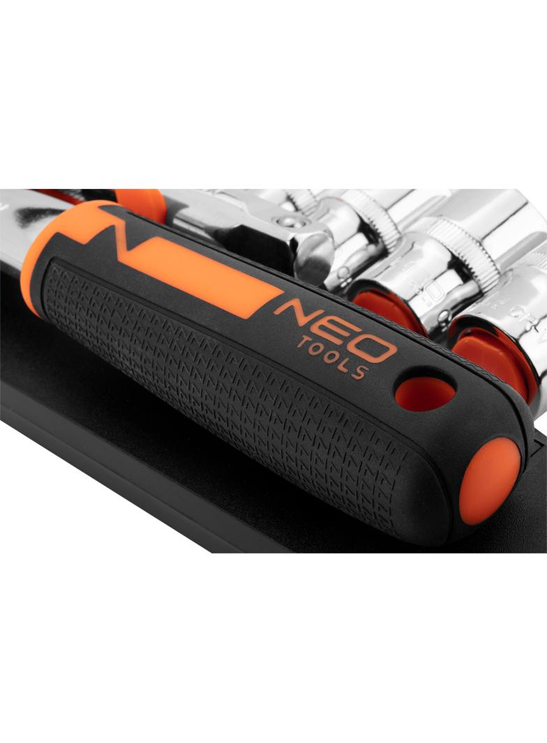 Klucze nasadowe 1/4", zestaw 14 szt.