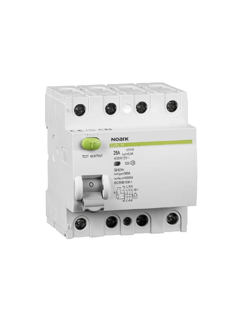 Ex9L-H Wyłącznik różnicowoprądowy 10kA 4P 63A 100mA typ G+AC