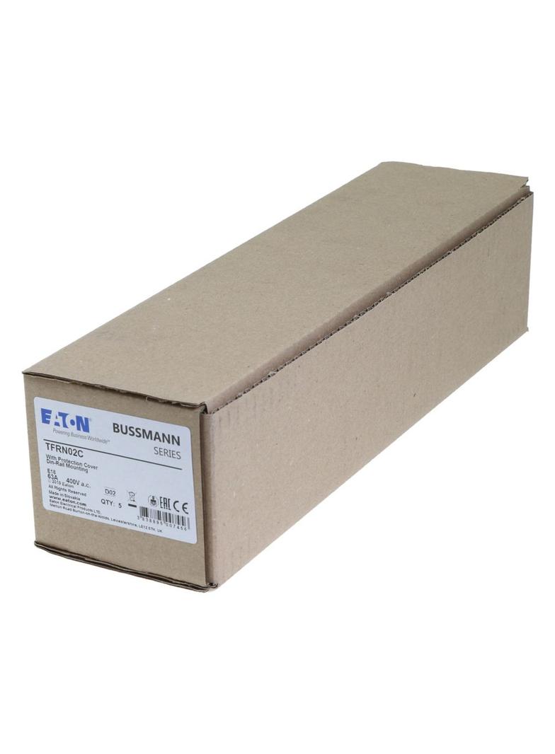 FUSE-BASE D02 3POL DIN HUT Podstawa bezpiecznikowa D02 E18 3P szyna DIN TFRN02C EATON