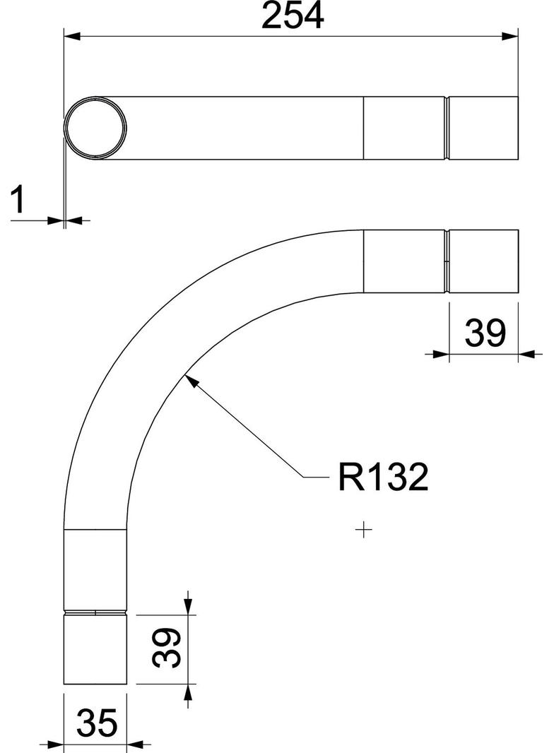 SBN32 FT, Kolanko rurowe