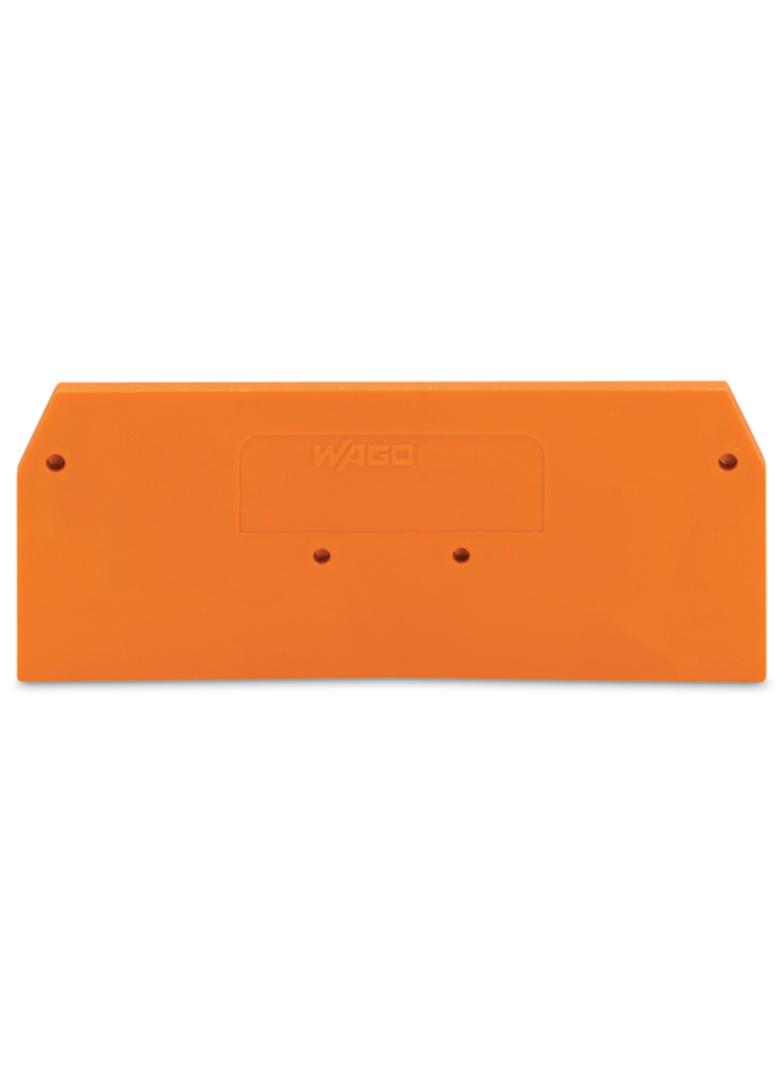 ścianka końcowa pomarańczowa