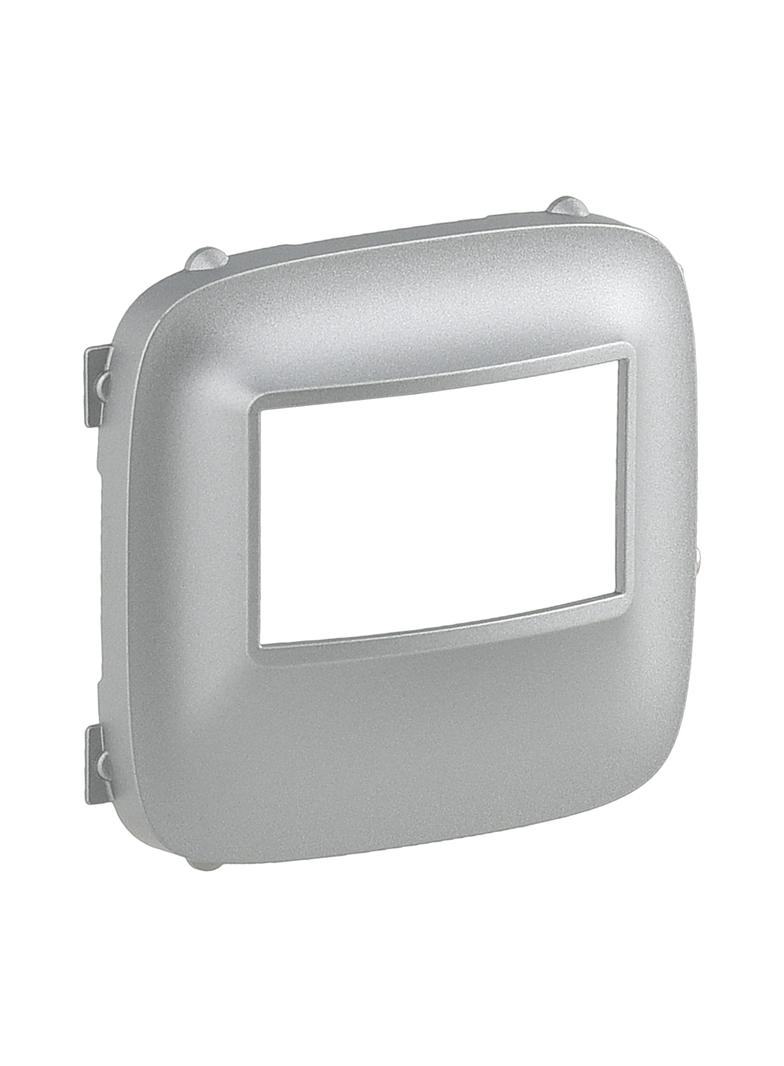 VALENA ALLURE - PLAKIETKA ŁĄCZNIKA AUTOMATYCZNEGO 400 W ALUMINIUM, Legrand