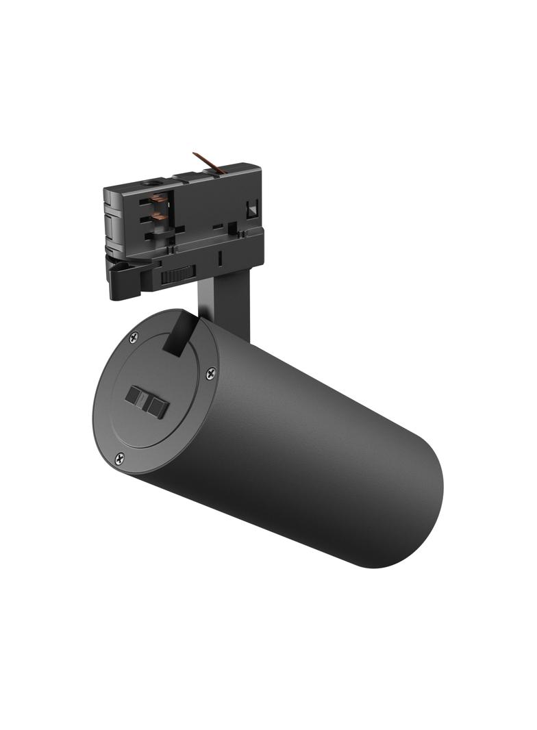 ANDROMEDA PRIME NA SZYNOPRZEWÓD 3F CCT 24W 230V 25st IP20 śr.76x177x228mm CZARNY SPECTRUM