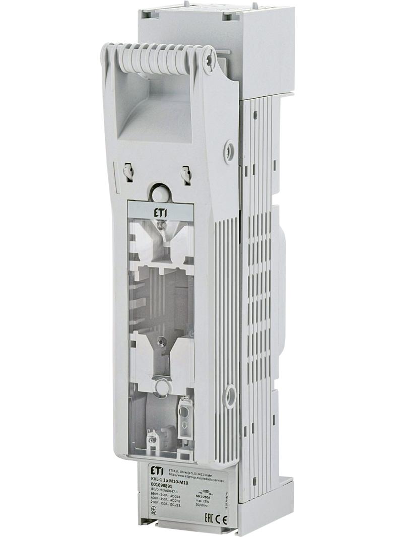 Rozłącznik bezpiecznikowy 1P KVL-1 1P M10-M10 001690891 ETI