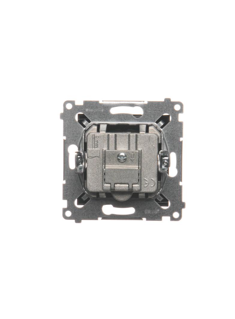 Simon 54 Gniazdo TV-DATA. Dwa porty wyjściowe typu Częstotliwość dla wejścia 5-1000 MHz czarny