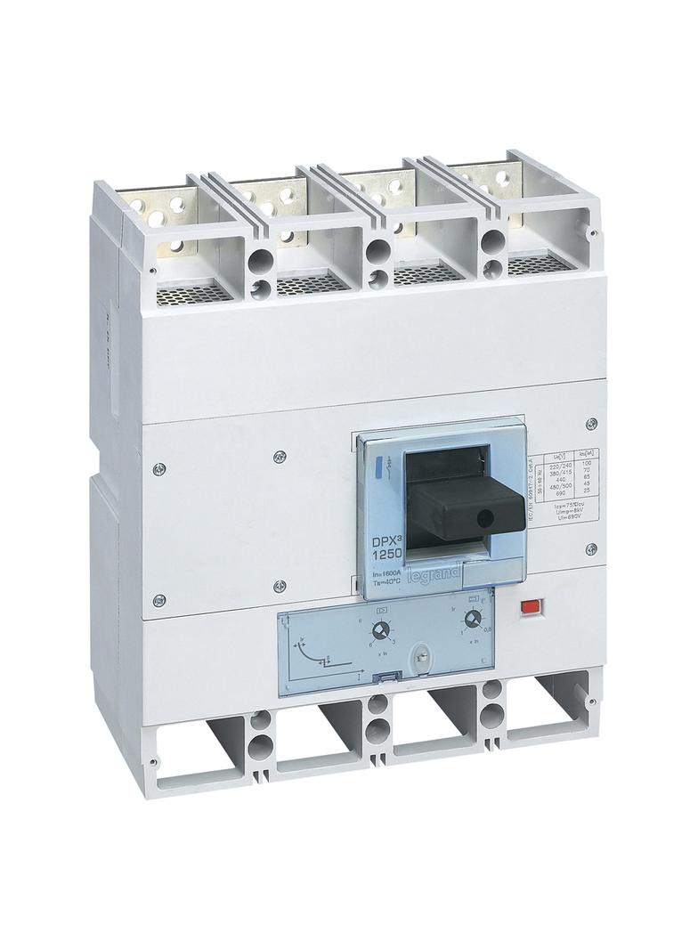 Wyłącznik DPX3 1600 Tm 4P 1250A 36kA 422259 LEGRAND
