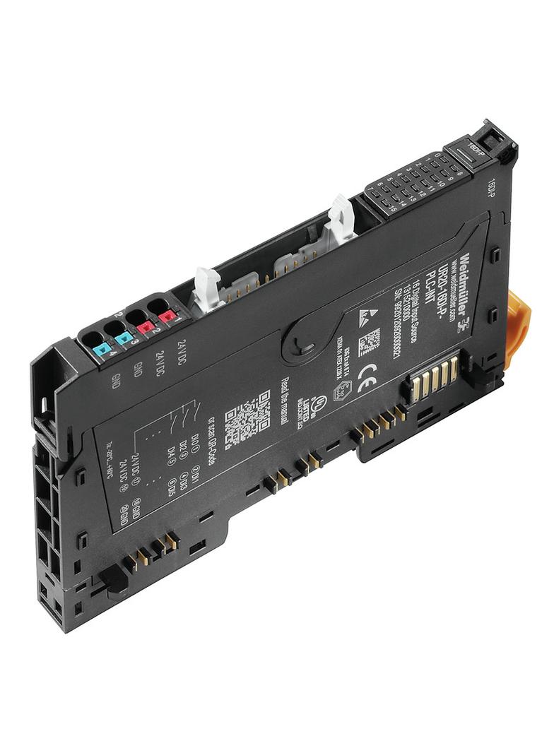 UR20-16DI-P-PLC-INT Fieldbus, system rozproszony - moduł wejść/wyjść cyfrowych131521 WEIDMULLER