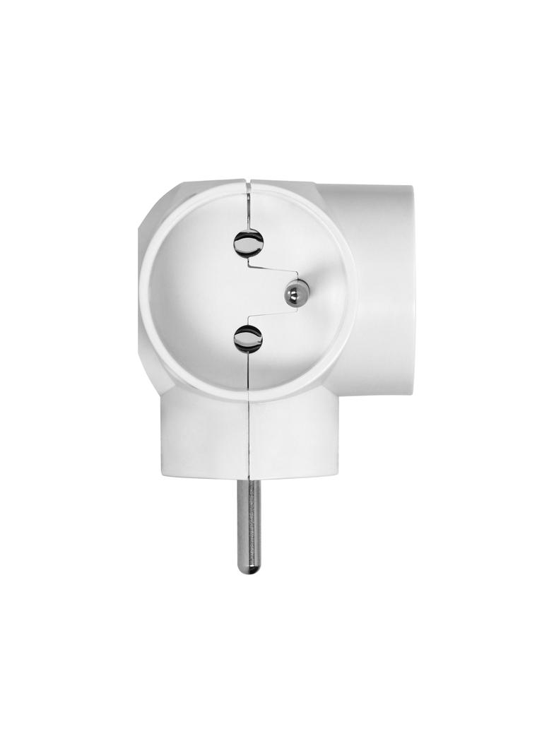 Rozgałęźnik 3x2P+Z, z zabezpieczeniem przeciwprzepięciowym