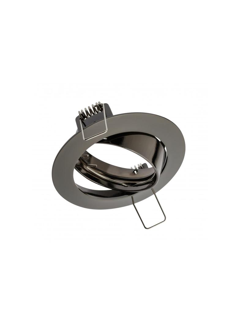 SUFITOWA OPRAWA PUNKTOWA Z REGULACJĄ KĄTA (OCZKO) PORTO-K, ODLEW, IP20, CZARNY CHROM