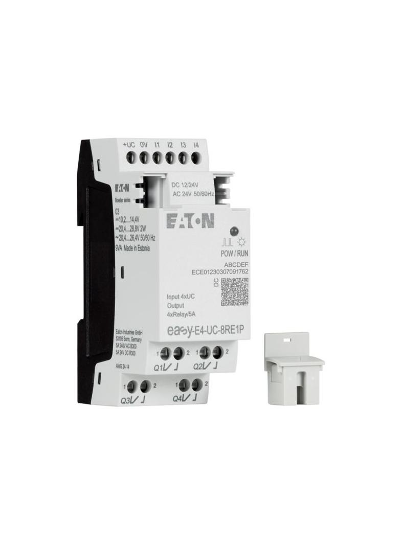 EASY-E4-UC-8RE1P easyE4 Push-in rozszerzenie 12-24VDC 24VAC 4DI 4DO-R 197510 EATON