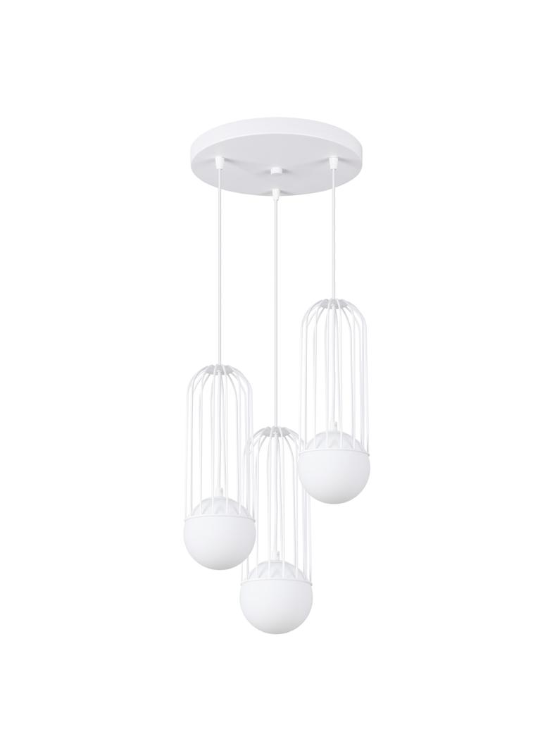 Lampa wisząca BRINA 3P biała