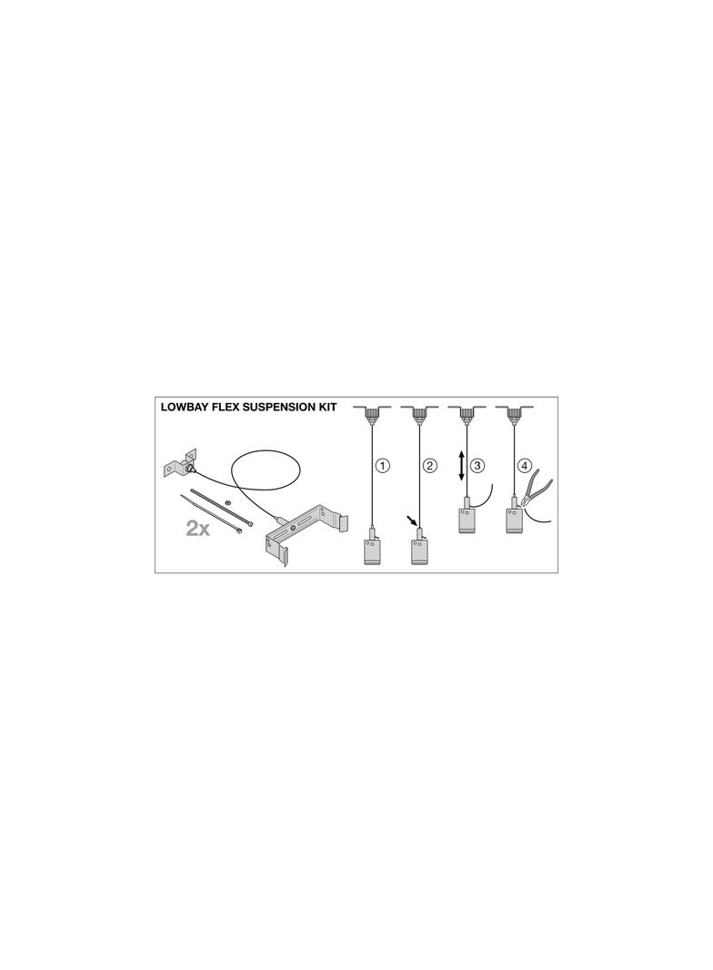 Oprawa LOW BAY FLEX SUSPENSION KIT