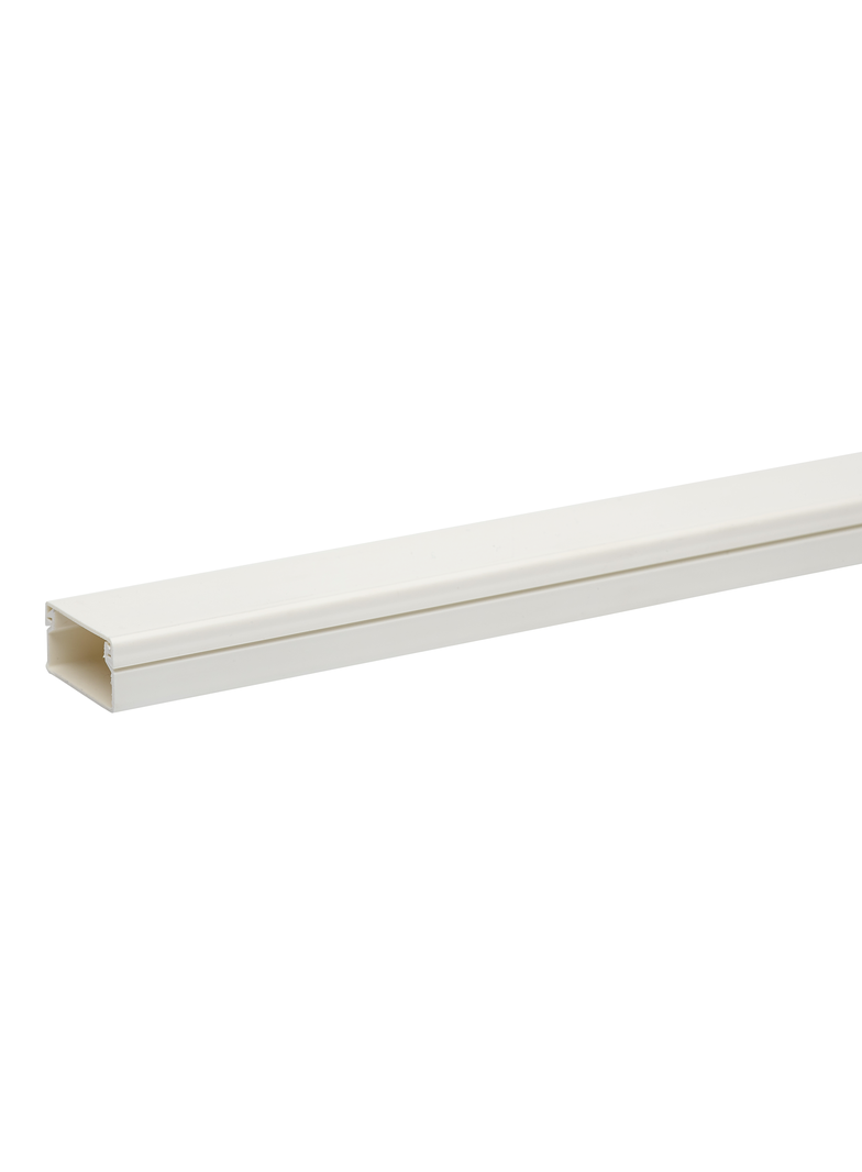 Ultra - mini kanał elektroinstalacyjny - 30 x 15 mm - PCW - Biały - 2 m