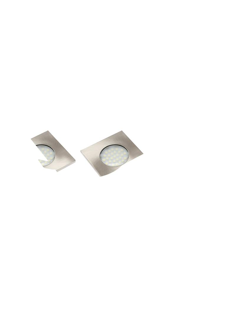 GTV ZESTAW LEDOWY MARBELLA PLUS, WPUSZCZANY, 3X KWADRAT 27 LED 3528SMD,AC 230V, 1.5W, 2700K LD-KWP27CB-53 GTV Poland