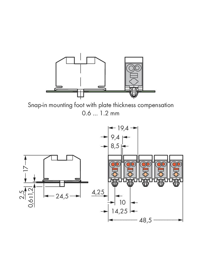 Izolowane złączki instalacyjne