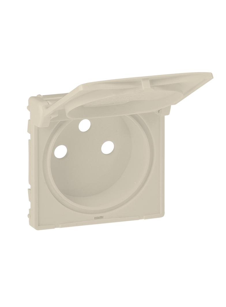 VALENA LIFE PLAKIETKA GNIAZDA 2 P+Z IP21 KREMOWA, Legrand