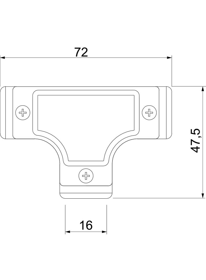 SKT16 W G, Trójnik kontrolny