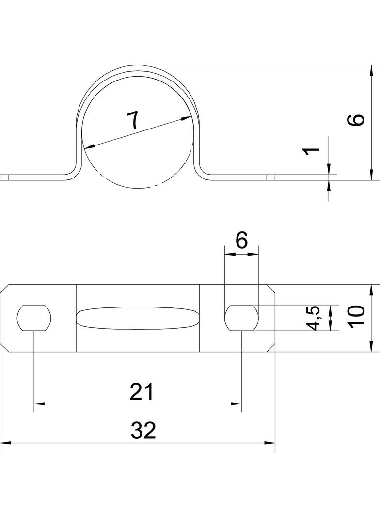 605, OBEJMY MOCUJĄCE 7MM OC.GAL.