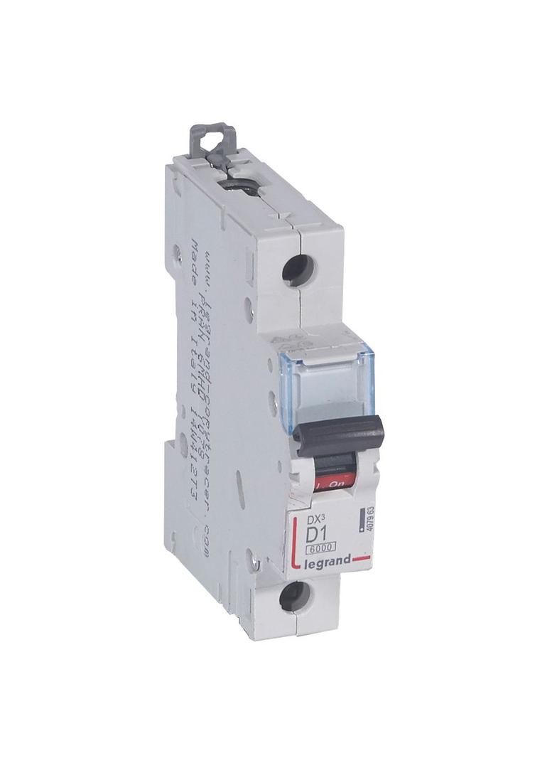 Wyłącznik Nadprądowy S 301 1P D1A 6kA DX3 407963 LEGRAND
