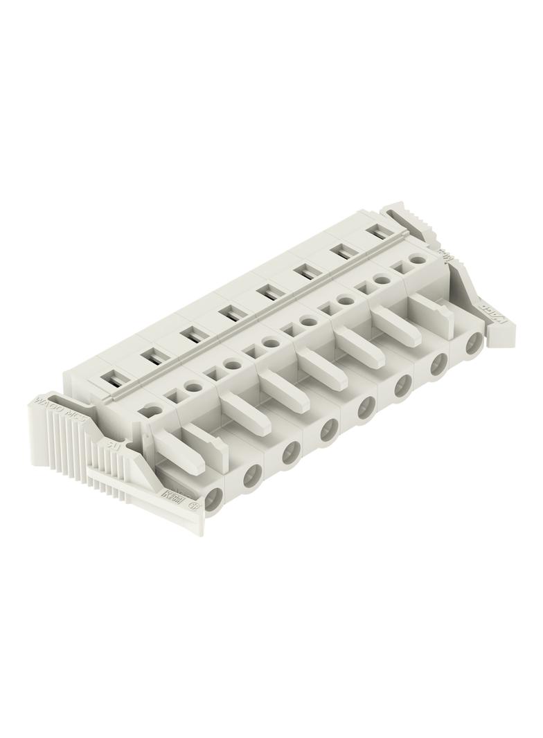 Gniazdo MCS‑MIDI Classic 8‑biegunowe jasnoszare raster 7,5mm 721‑208/037‑000 /25szt./ WAGO